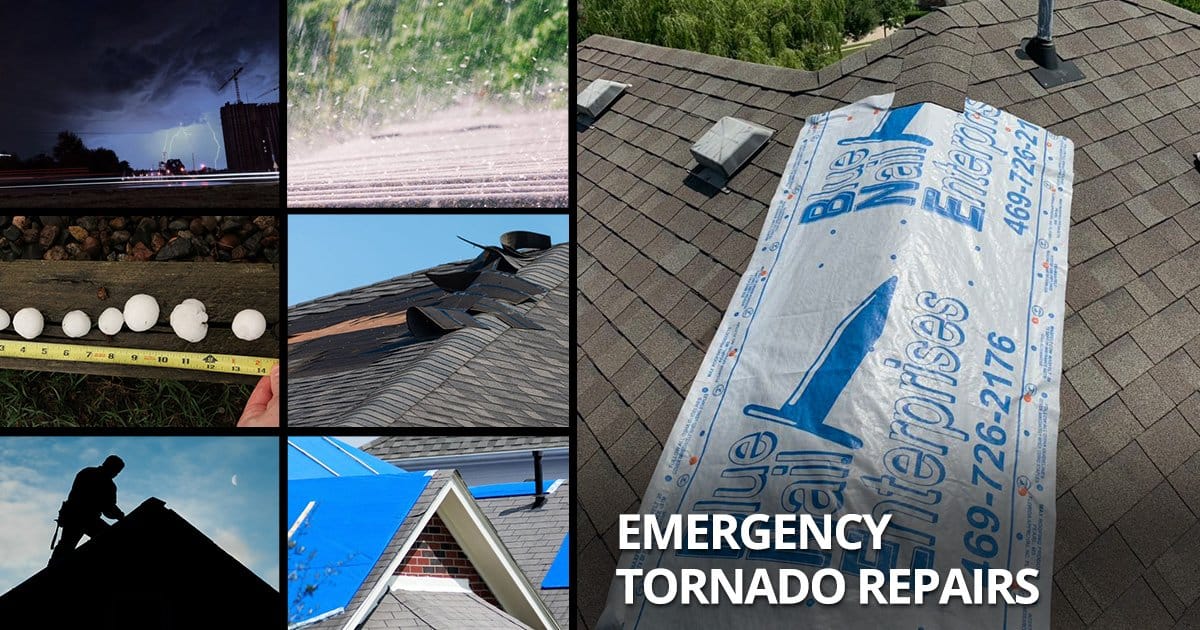 Emergency Repair Services After the Dallas TX October Tornadoes