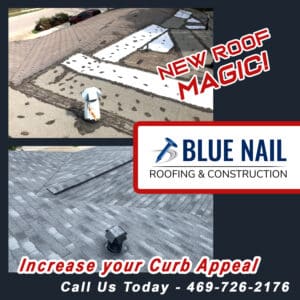 Blue Nail Roof Magic