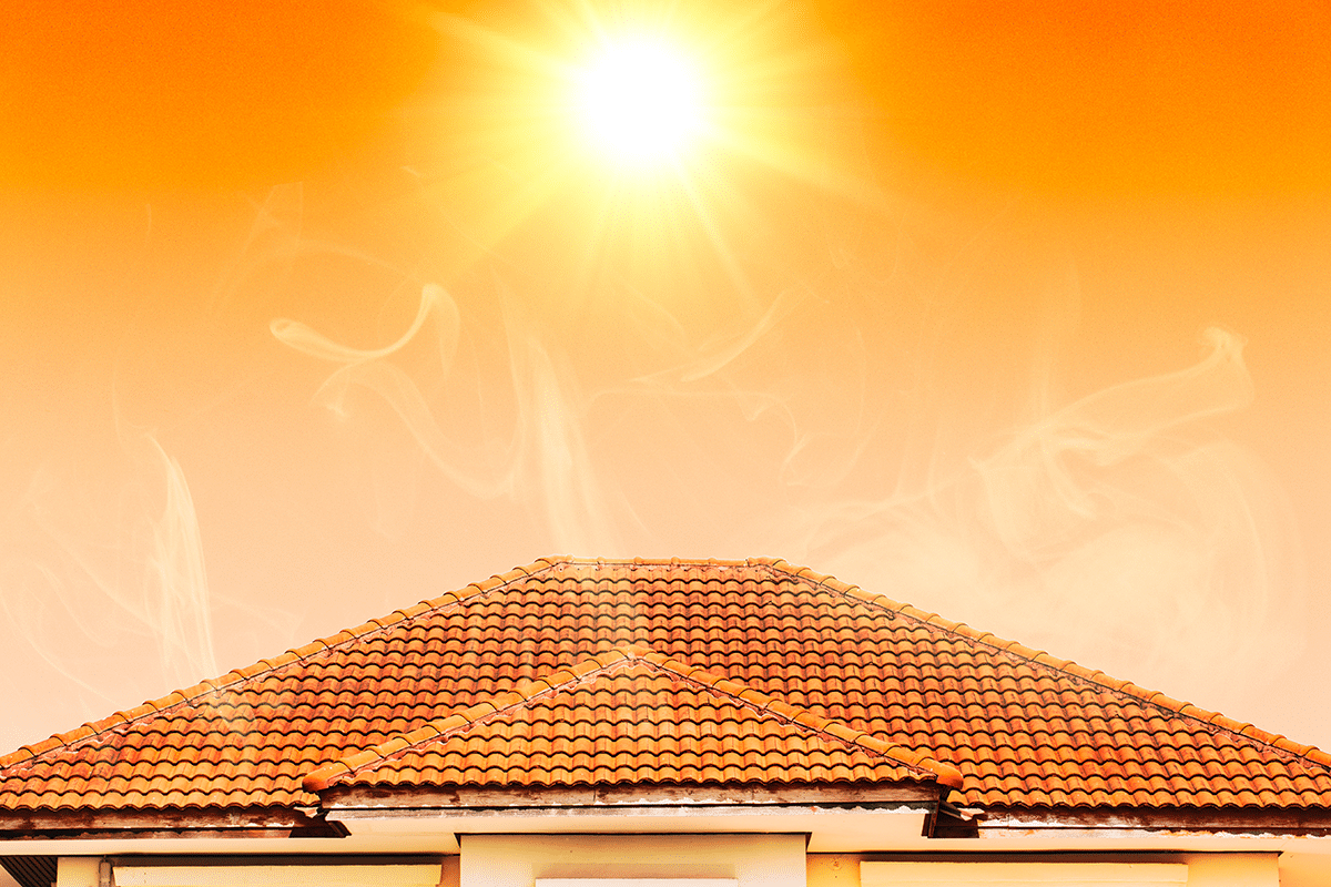 Protecting roof summer heat